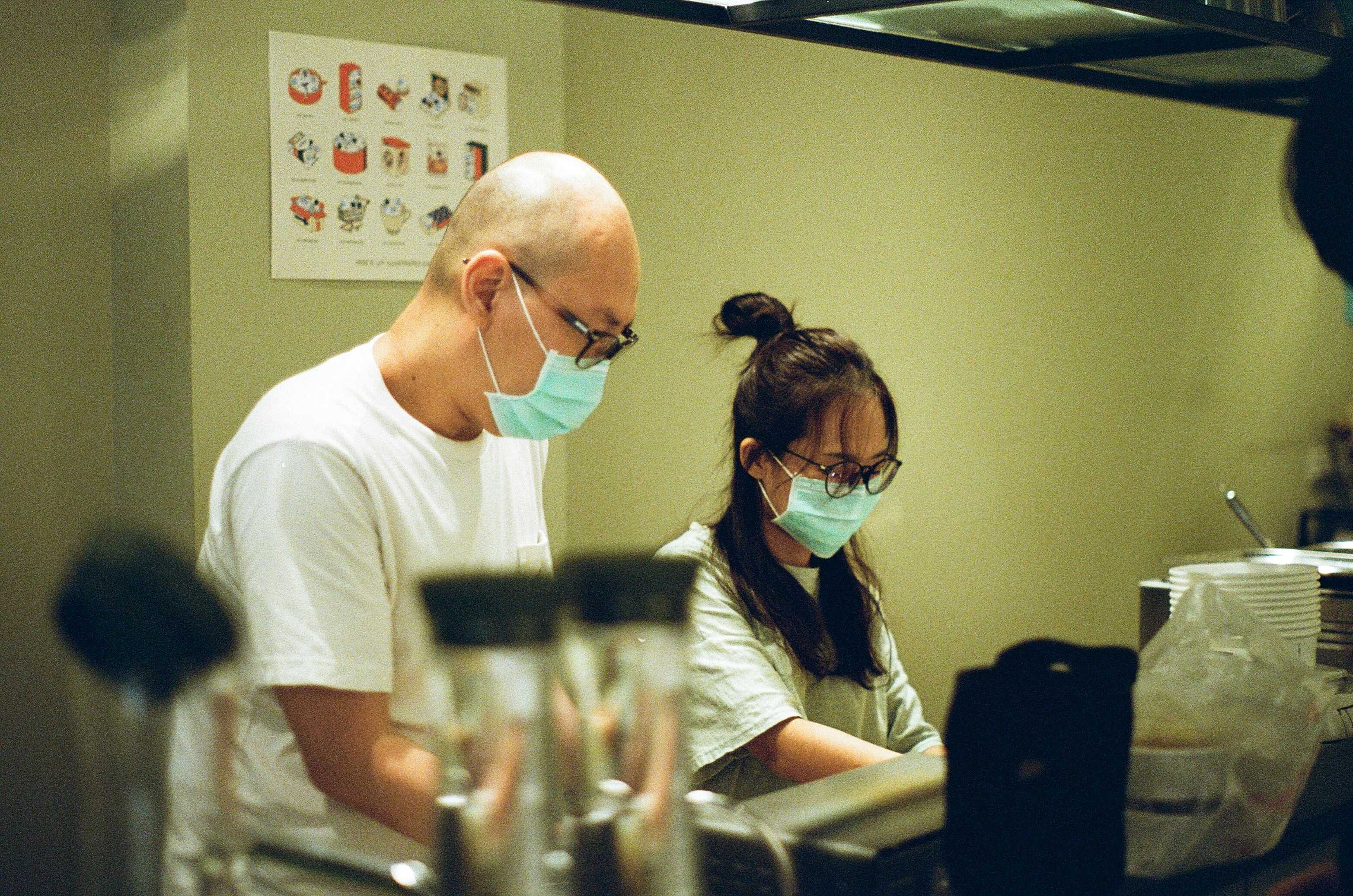 A diverse group of healthcare professionals in a modern setting